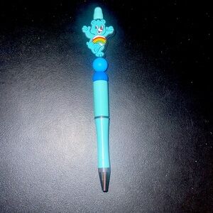 Blue care-bear focal pen